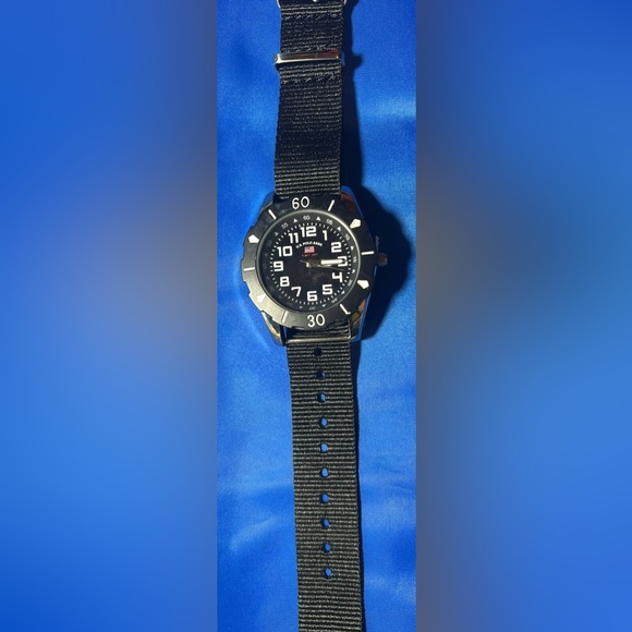 U.S. Polo Assn. Black and Silver Youth Watch - Picture 3 of 5